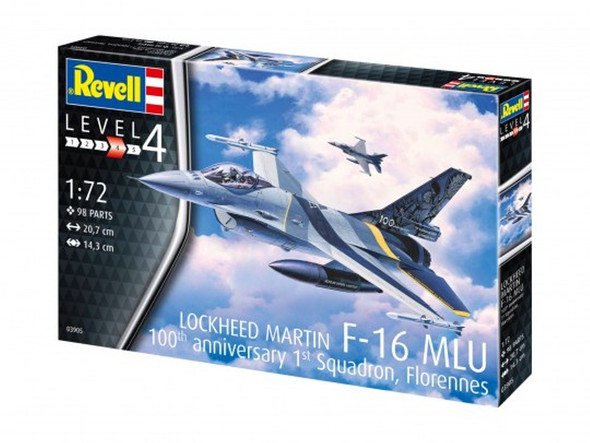 RAG03905 - Revell - 1/72 F-16 MLU 100th anniv 1st sqn Floren (Discontinued)