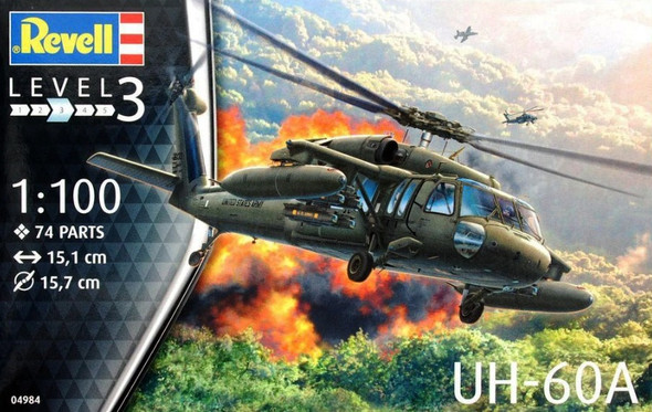 RAG04984 - Revell - 1/100 UH-60A Blackhawk (Discontinued)