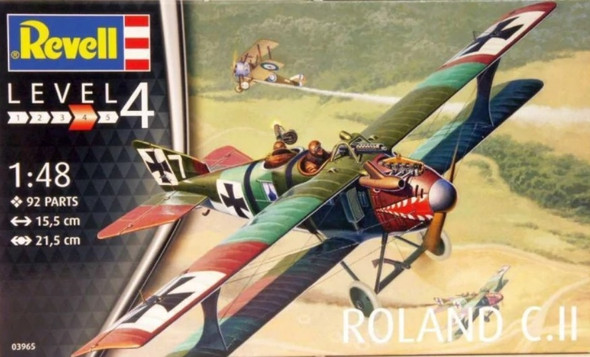 RAG03965 - Revell - 1/48 Roland C.II (Eduard Kit) (Discontinued)