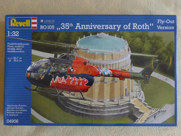 RAG04906 - Revell - 1/32 BO 105 35 Anniv of Roth" Fly-Out" (Discontinued)