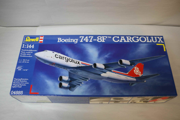 RAG04885 - Revell - 1/144 B747-8F Cargolux (Discontinued)