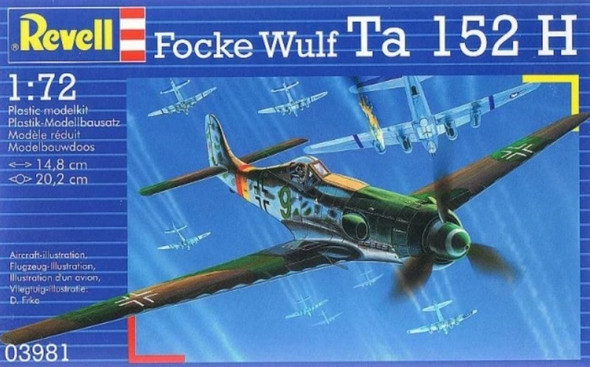 RAG03981 - Revell - 1/72 Focke Wulf Ta152H 