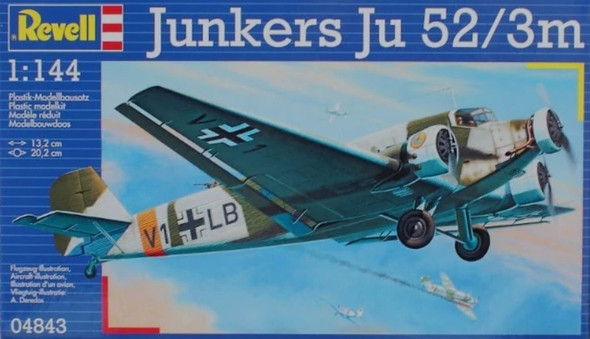 RAG04843 - Revell - 1/144 Ju 52/3M (Discontinued)