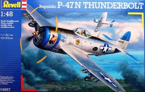 RAG04867 - Revell - 1/48 P-47N Thunderbolt (Discontinued)