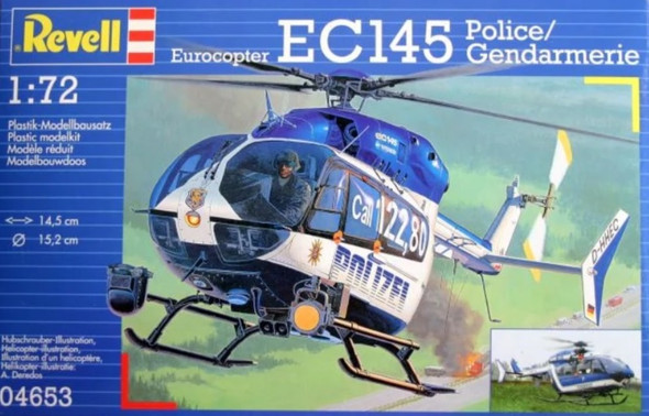 RAG04653 - Revell - 1/72 EC145 Police (Discontinued)