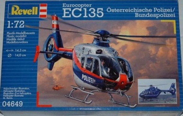 RAG04649 - Revell - 1/72 EC-135 Polizei (Discontinued)