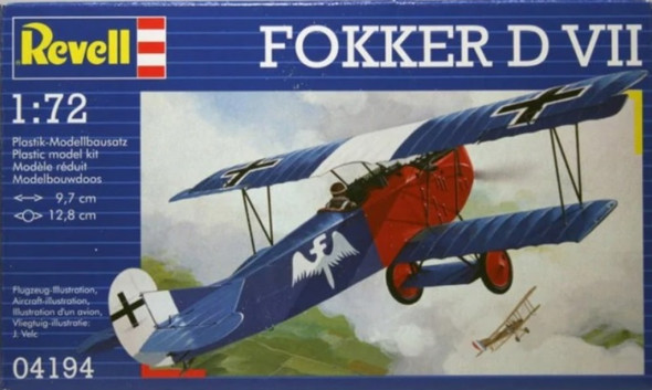 RAG04194 - Revell - 1/72 Fokker DVII (Discontinued)