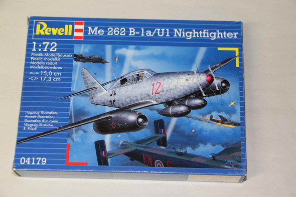 RAG04179 - Revell - 1/72 Me262 B-1a/U1 Nightfighter (Discontinued)