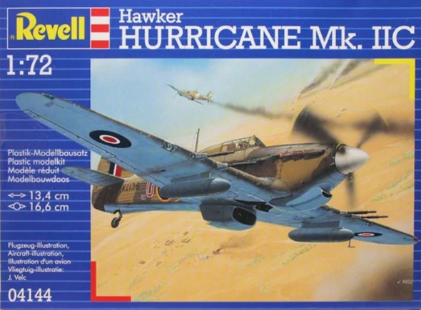 RAG04144 - Revell - 1/72 Hawker Hurricane Mk.IIC (Discontinued)