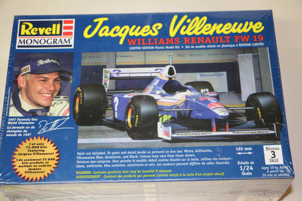 RMO07211 - Revell Monogram - 1/24 Jacques Villeneuve Williams Renault FW 19