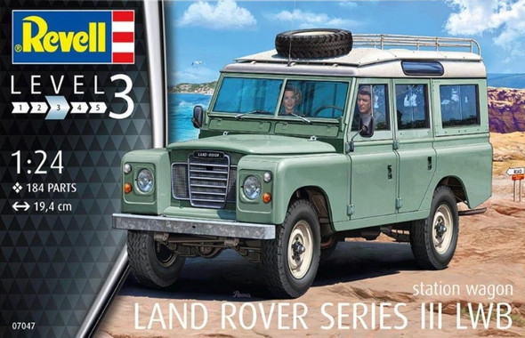 RAG07047 - Revell - 1/24 Land Rover Series III LWB wagon
