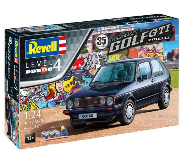 RAG05694 - Revell - 1/24 Golf GTI Pirelli Gift Set