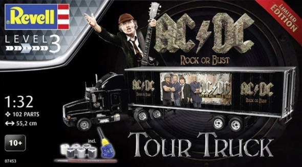 RAG07453 - Revell - 1/32 ACDC Tour Truck Set (Discontinued)