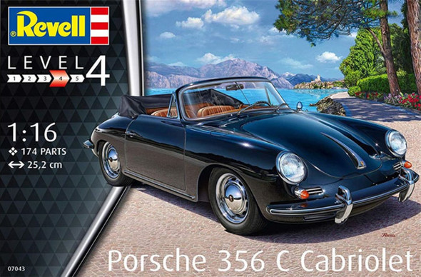 RAG07043 - Revell - 1/16 Porsche 356 C Cabriolet (Discontinued)