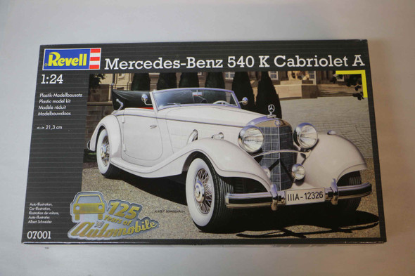 RAG07001 - Revell - 1/24 Mercedes Benz 540K Cabriolet (Discontinued)