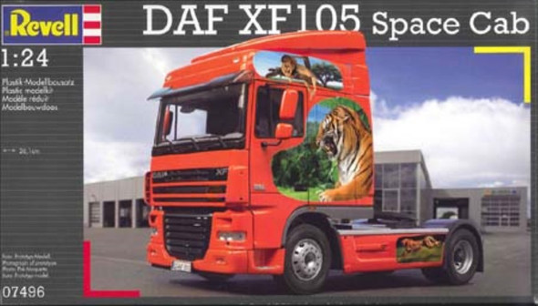 RAG07496 - Revell - 1/24 DAF XF105 Space Cab Truck Tractor (Discontinued)