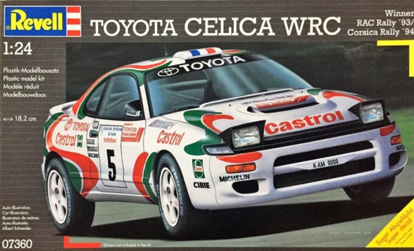 RAG07360 - Revell - 1/24 Toyota Celica WRC (Discontinued)