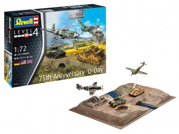 RAG03352 - Revell - 1/72 D-Day set 75th Anniversary (diorama set) (Discontinued)