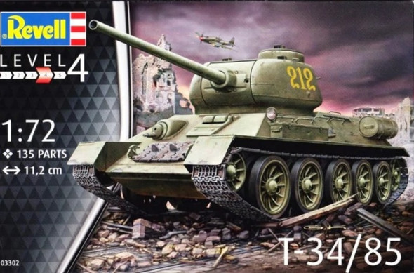 RAG03302 - Revell - 1/72 T-34/85