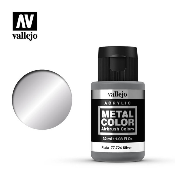 VLJ77724 - Vallejo Metal Colour Silver - 32ml - Acrylic