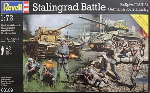 RAG03189 - Revell - 1/72 Stalingrad Battle Diorama Set (Discontinued)