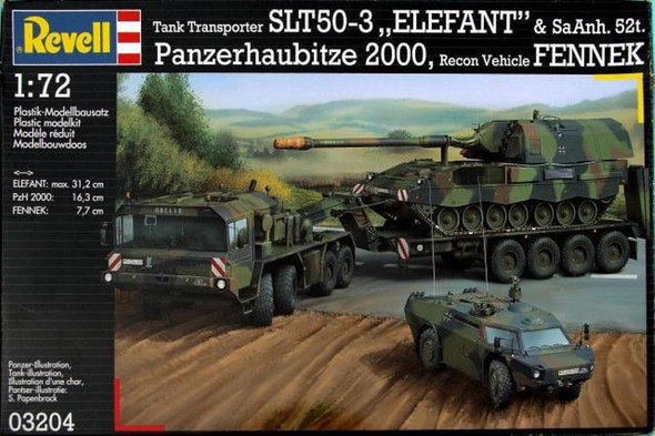 RAG03204 - Revell - 1/72 SLT50-3; Panzer 2000 & Fennek (Discontinued)