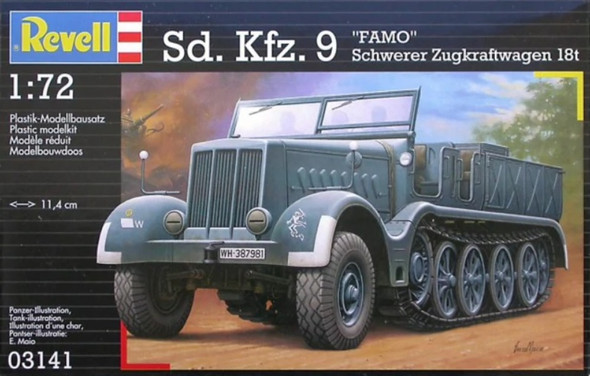 RAG03141 - Revell - 1/72 FAMO Sd. Kfz. 9 (Discontinued)