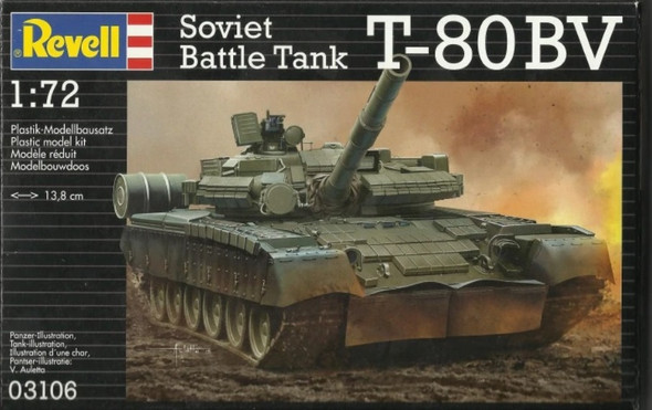 RAG03106 - Revell - 1/72 T-80BV (Discontinued)