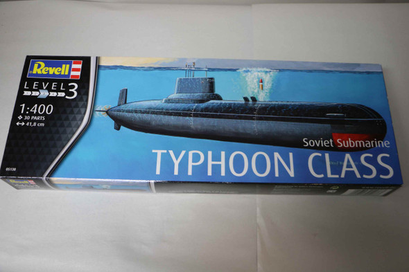 RAG05138 - Revell - 1/400 Typhoon Class Submarine (Discontinued)