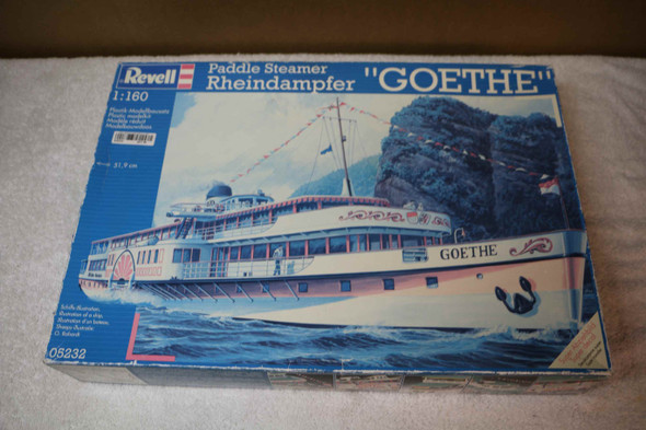 RAG05232 - Revell - 1/160 Paddle-Steamer Rheindamfer 'Goethe' (Discontinued)