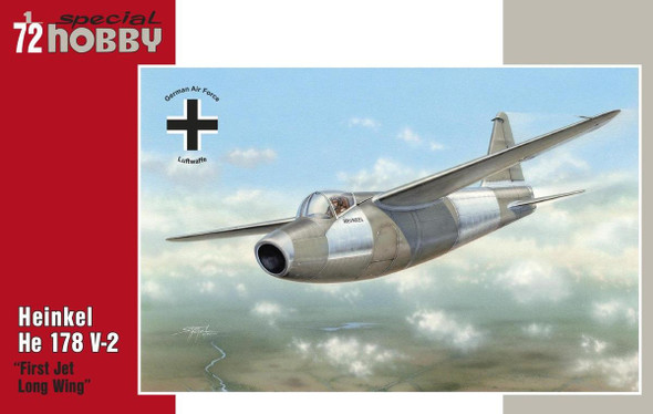 SPE72192 - Special Hobby - 1/72 Heinkel He 178V-2 First Jet - Long Wing""