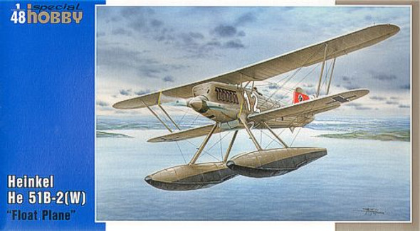SPE48089 - Special Hobby - 1/48 He 51B-2(W) Floats