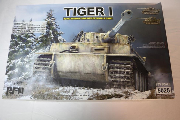 RYE5025 - Rye Field Model - 1/35 Tiger I Early w/Interior