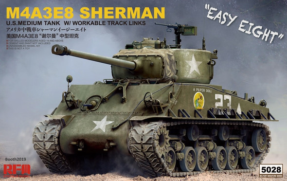 Rye Field Model 1/35 M4A3E8 Sherman