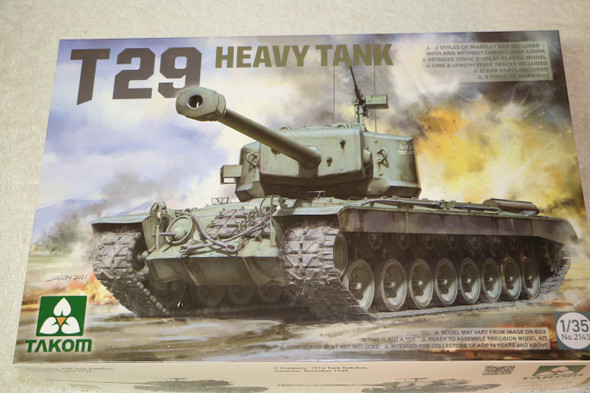 TKM2143 - Takom - 1/35 T29 Heavy Tank