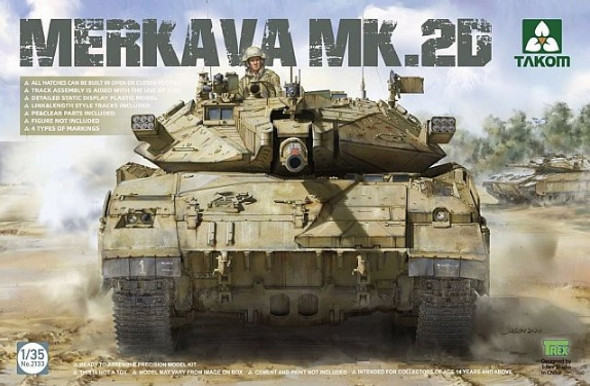 Takom 1/35 Merkava Mk.2D