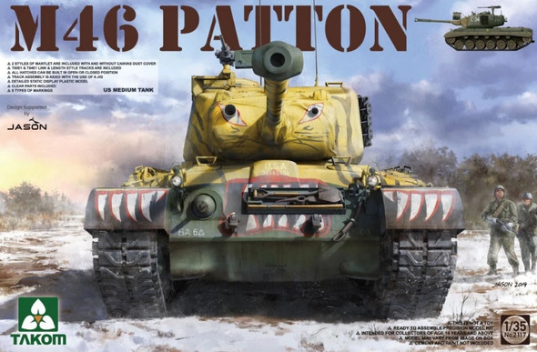 TKM2117 - Takom - 1/35 M46 Patton (Korea)