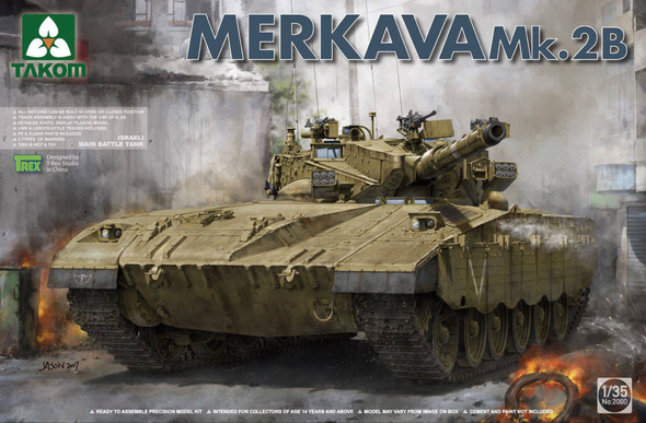TKM2080 - Takom - 1/35 Merkava Mk.2B