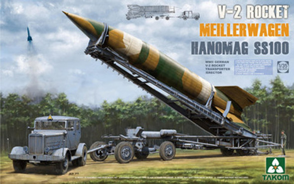 TKM2030 - Takom - 1/35 V-2 Rocket; Meillerwagen, Hanomag