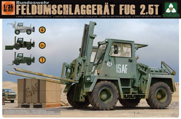 TKM2021 - Takom - 1/35 Feldumschlaggerat Fug 2.5t Bundeswehr Forklift