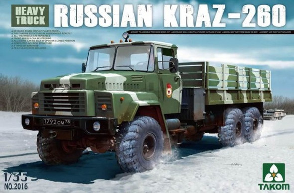 TKM2016 - Takom - 1/35 Russian KRAZ-260 truck