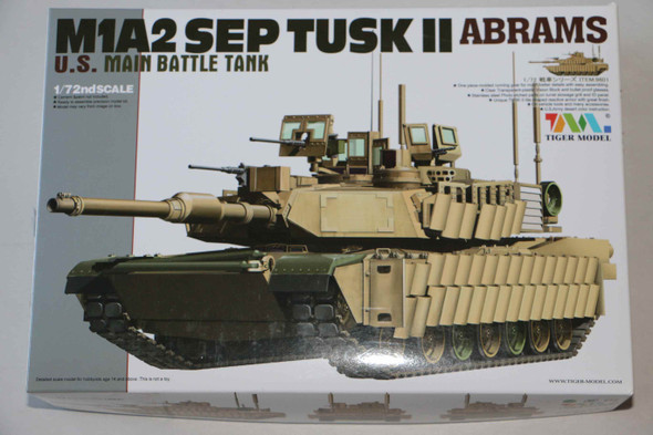 TIG9601 - Tiger Model - 1/72 M1A2 SEP TUSK II Abrams