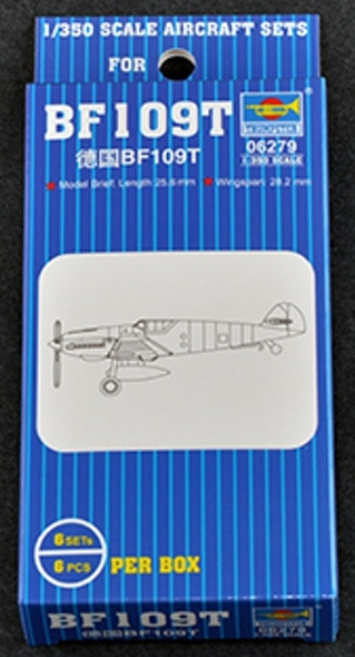 TRP06279 - Trumpeter - 1/350 BF109T 9(6pcs)