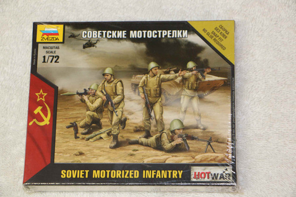 ZVEZDA 1/72 figure WW2 Soviet headquarters in winter uniform