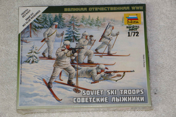 ZVE6199 - Zvezda - 1/72 Soviet Ski Troops