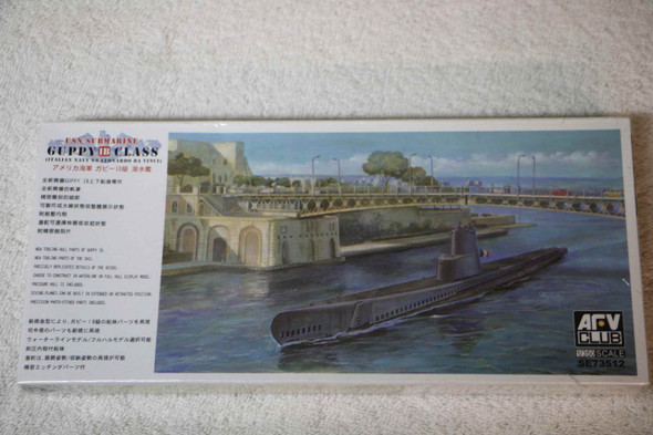 AFVSE73512 - AFV Club - 1/350 Guppy IB Cl. Sub SS Leo.DaVinci