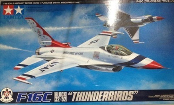 TAM61102 - Tamiya - 1/48 F-16C Block32/52 'Thunderbirds' (Discontinued)