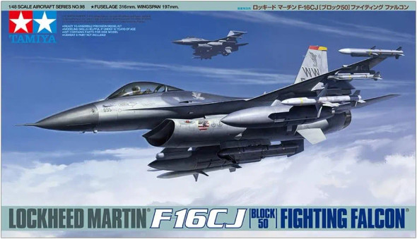TAM61098 - Tamiya 1/48 F-16CJ Block 50 Fighting Falcon