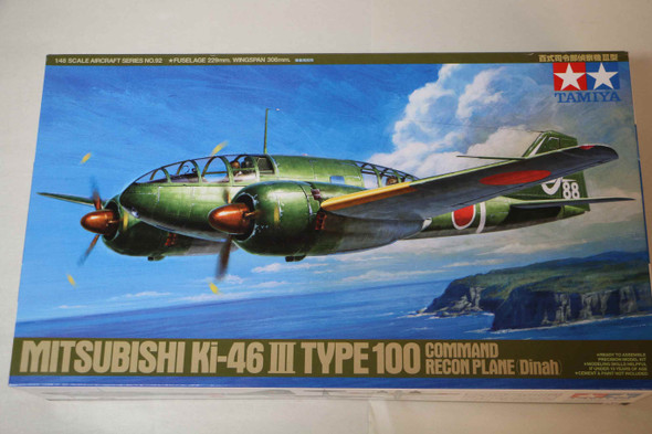 TAM61092 - Tamiya - 1/48 Mitsubishi Ki-46 III Type 100 (Discontinued)