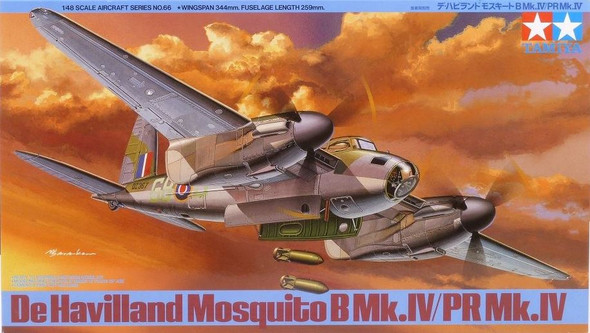 TAM61066 - Tamiya - 1/48 DeHavilland Mosquito BMk.IV/PR Mk.IV